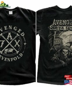 Avenged Sevenfold Band Fan 2Side Shirt Life Is But A Dream North American Tour 2023 Unisex Hoodie