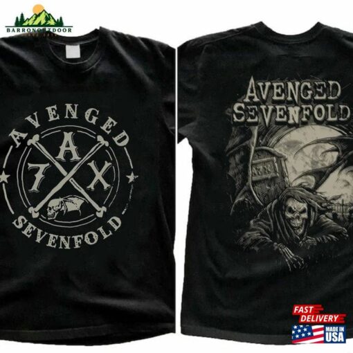 Avenged Sevenfold Band Fan 2Side Shirt Life Is But A Dream North American Tour 2023 Unisex Hoodie