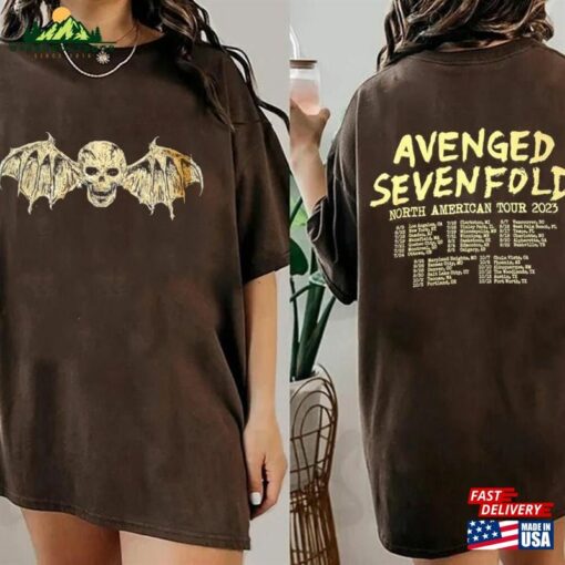 Avenged Sevenfold Band Fan Shirt 2023 Tour Hoodie Sweatshirt