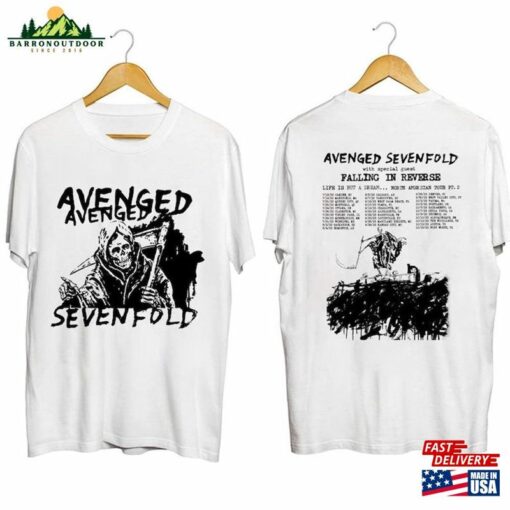 Avenged Sevenfold Band Shirt 2023 Tour Unisex T-Shirt