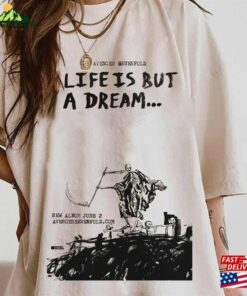 Avenged Sevenfold Life Is But A Dream North American Tour 2023 Shirt Band Fan Classic T Shirt 1