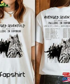 Avenged Sevenfold Life Is But A Dream North American Tour 2023 Shirt Band Fan Sweatshirt T-Shirt