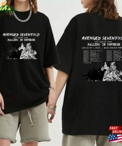 Avenged Sevenfold Life Is But A Dream North American Tour 2023 Shirt Band Fan Unisex Classic 1