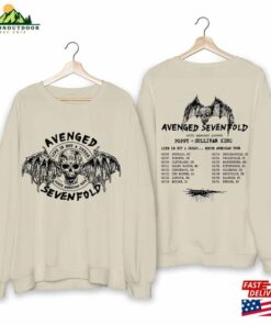 Avenged Sevenfold Life Is But A Dream North American Tour 2024 Shirt Band Fan Hoodie Sweatshirt