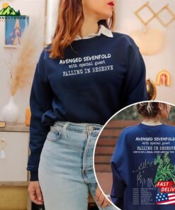 Avenged Sevenfold Life Is But A Dream North American Tour Shirt Band Fan Unisex Sweatshirt 2 Avenged Sevenfold Life Is But A Dream North American Tour Shirt Band Fan Unisex Sweatshirt 3
