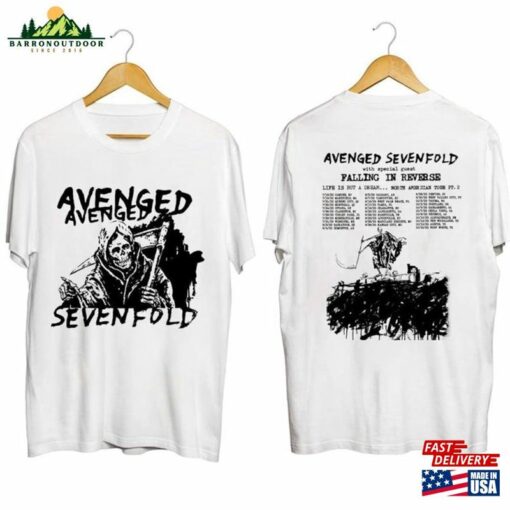 Avenged Sevenfold Life Is But A Dream North American Tour Shirt Fan 2023 Unisex T-Shirt