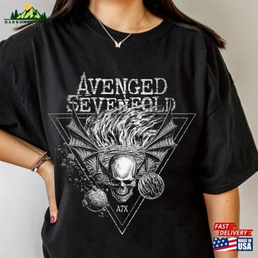 Avenged Sevenfold Shirt 2023 Tour Life Is But A Dream North American T-Shirt Sweatshirt