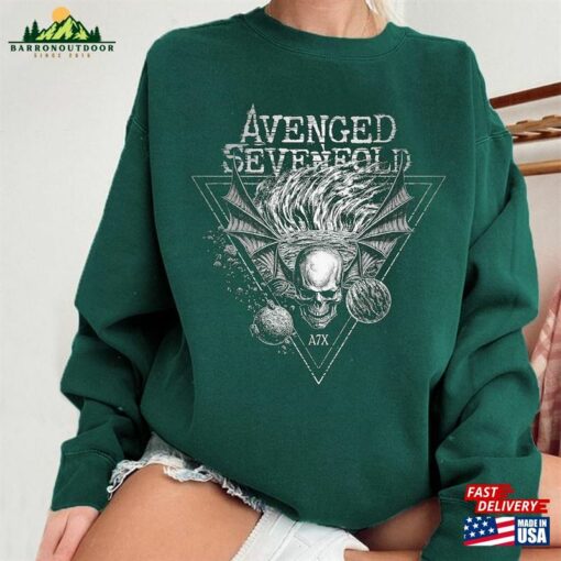 Avenged Sevenfold Shirt 2023 Tour Life Is But A Dream North American T-Shirt Sweatshirt