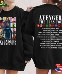 Avengers The Eras Tour Shirt Marvel Super Hero Sweatshirt Scarlet Witch Unisex T-Shirt 2 Avengers The Eras Tour Shirt Marvel Super Hero Sweatshirt Scarlet Witch Unisex T Shirt 3