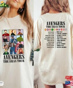 Avengers The Eras Tour Sweatshirt Avenger Assemble Shirt Marvel Fan Gift Hoodie 3