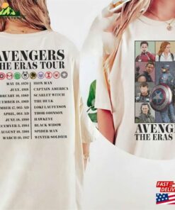 Avengers The Eras Tour Sweatshirt Avenger Assemble Shirt Marvel Fan Gift T Shirt Classic 1