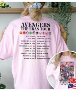 Avengers The Eras Tour Sweatshirt Avenger Assemble Shirt Marvel Fan Gift T-Shirt Classic 1 Avengers The Eras Tour Sweatshirt Avenger Assemble Shirt Marvel Fan Gift T Shirt Classic 2