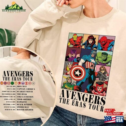 Avengers The Eras Tour Sweatshirt T-Shirt Hoodie