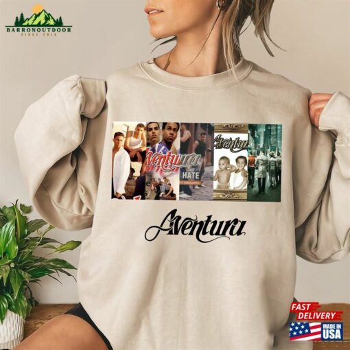 Aventura Tour 2024 T-Shirt Album Tshirt God’s Project Classic Sweatshirt