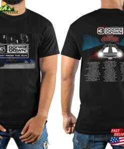 Away From The Sun Anniversary Tour 2023 Shirt 3 Doors Down Rock Band Graphic T-Shirt Sweatshirt