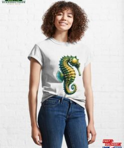 Awesome Seahorse Classic T Shirt Hoodie 1