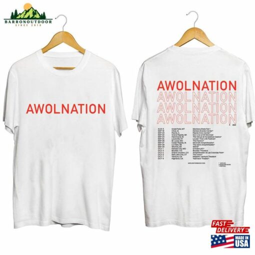 Awolnation 2023 Tour Shirt Rock Band Concert Classic T-Shirt