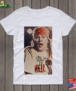 Axl Rose T Shirt Black Unisex For Guns N Roses Music Fans Band Rare Shirt Heavy Cotton Tee Hoodie 3