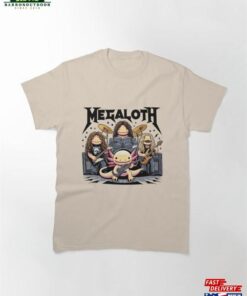 Axolotl Rock Band T-Shirt Megadeth Parody If Were Axolotls Classic Hoodie 1 Axolotl Rock Band T Shirt Megadeth Parody If Were Axolotls Classic Hoodie 2