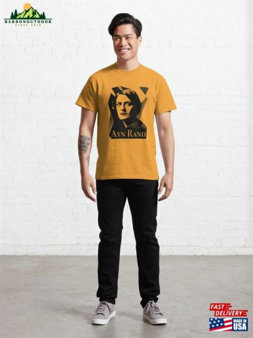 Ayn Rand Classic T-Shirt Hoodie Unisex