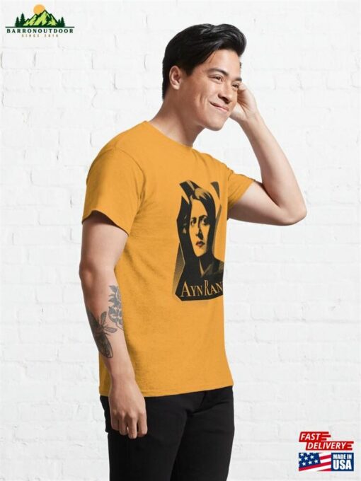 Ayn Rand Classic T-Shirt Hoodie Unisex