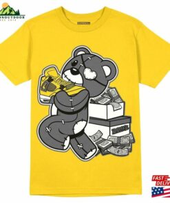 B E A R Unisex Shirt Match Jordan 4 Lightning Tour Yellow T-Shirt Hoodie Classic