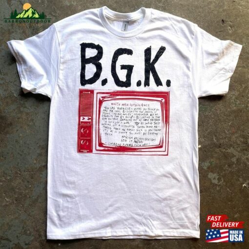 B G K Shirt Unisex Hoodie