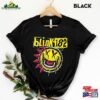 B182 Punk Smiley Unisex T-Shirt Gift For Bljnk 182 Music Band Sweatshirt Reunite World Tour 2023 Hoodie