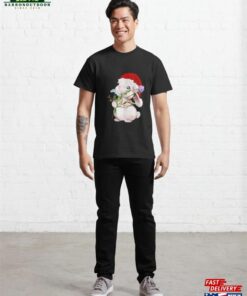 Baby Bunny Wearing A Santa Bunnies Christmas Sweatshirt T-Shirt 2 Baby Bunny Wearing A Santa Bunnies Christmas Sweatshirt T Shirt 3