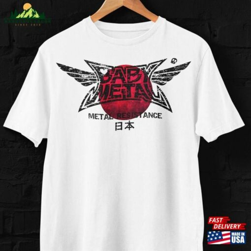 Babymetal J Pop Rock Heavy Metal Short Sleeve Tee Sweatshirt Hoodie