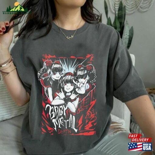 Babymetal Japanese Kawaii Metal Band Shirt Suzuka Nakamoto Su Meta Sweatshirt Hoodie