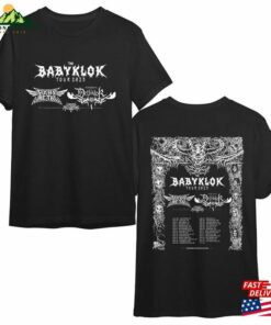 Babymetal Music Tour 2023 Double Sizes Shirt J Pop Rock Heavy Metal Graphic Short Sleeve Tee Sweatshirt Unisex