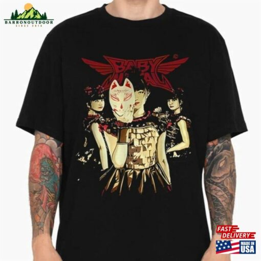 Babymetal Shirt 2023 Us Tour Tee Rock Metal Band Merch Classic Unisex