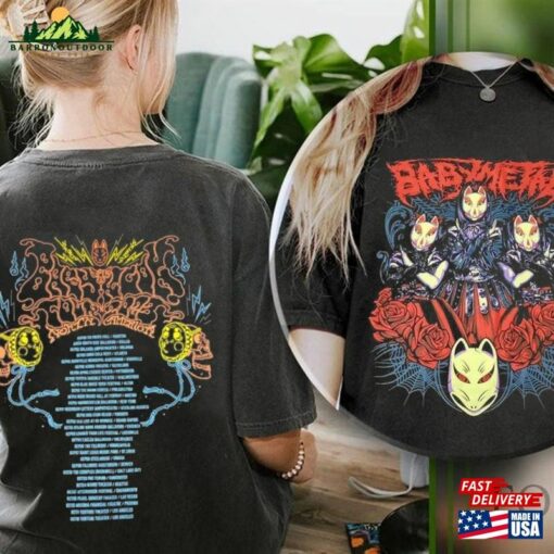 Babymetal The Babyklok Tour 2023 Dethklok Shirt Vintage Bandtee Sweatshirt Classic