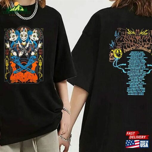 Babymetal Us Tour 2023 2Sides Shirt T-Shirt Graphic Hoodie