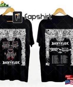 Babymetal X Dethklok Tour 2023 T-Shirt Exclusive Gift For Fans Her Classic Sweatshirt