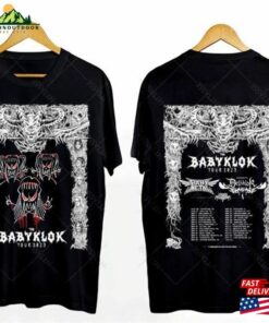 Babymetal X Dethklok Tour 2023 T-Shirt Exclusive Gift For Fans Her Unisex