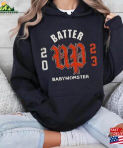 Babymonster Kpop Hoodie Batter Up Shirt Debut Sweatshirt