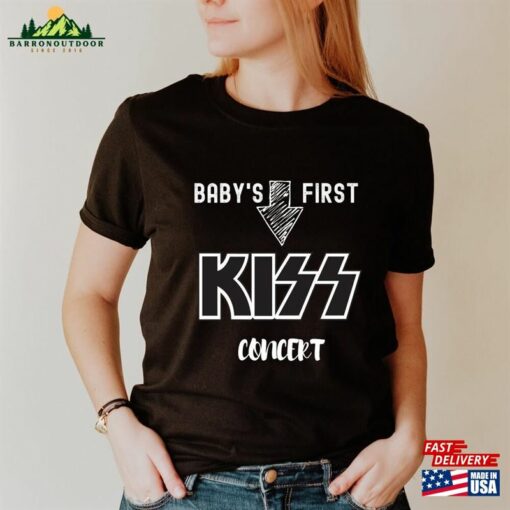 Baby’s First Kiss Concert T-Shirt Mama To Be Going Tee The End Of Road Tour Classic