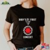 Baby’s First Red Hot Chili Peppers Concert T-Shirt Mama To Be Going A Tee Rhcp 2023 Classic