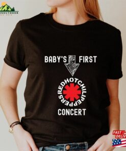 Baby’s First Red Hot Chili Peppers Concert T-Shirt Mama To Be Going A Tee Rhcp 2023 Classic