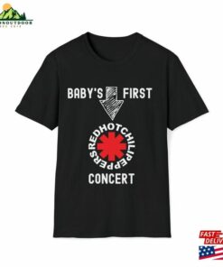 Baby’s First Red Hot Chili Peppers Concert T-Shirt Mama To Be Going A Tee Rhcp 2023 Classic