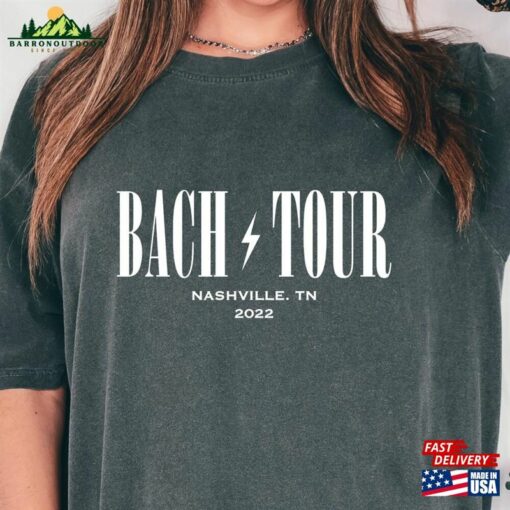 Bach Tour T Shirt Comfort Colors Unisex T-Shirt