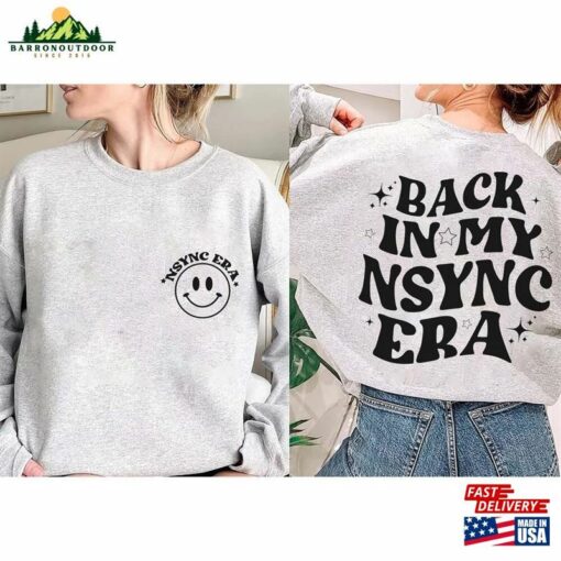 Back In My Nsync Era Shirt Vintage Boy Band 90S 2023 Hoodie Sweatshirt