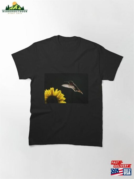 Backlit Hummingbird Classic T-Shirt