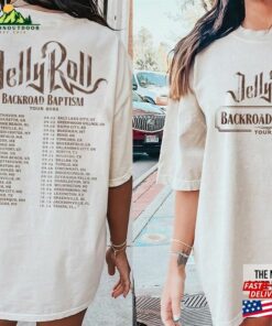 Backroad Baptism 2023 Tour Double Sided T-Shirt Music Country Rock Sweater Western Concert Hoodie Jelly Fan Classic