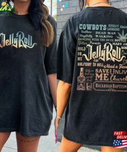 Backroad Baptism Tour 2023 Jellyroll T-Shirt Graphic Tshirt Classic Backroad Baptism Tour 2023 Jellyroll T-Shirt Graphic Tshirt Classic