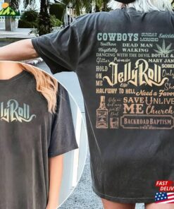 Backroad Baptism Tour 2023 Jellyroll T-Shirt Graphic Tshirt Classic 3 Backroad Baptism Tour 2023 Jellyroll T Shirt Graphic Tshirt Classic 4