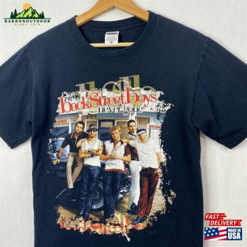 Backstreet Boys Never Gone Tour Anvil Band Tee T-Shirt Sweatshirt Hoodie