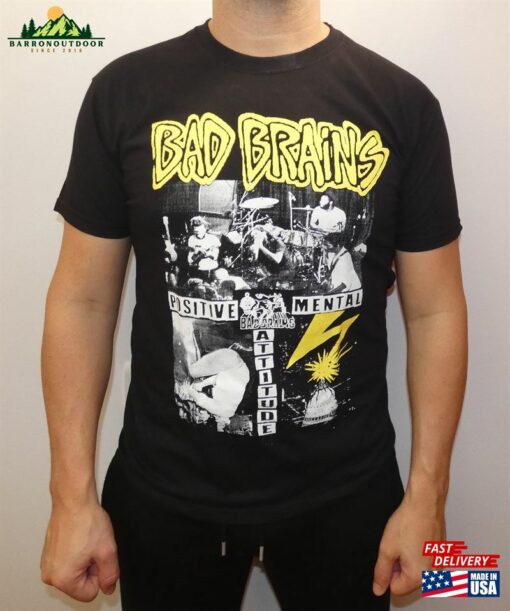 Bad Brains T Shirt Positive Mental Attitude Unisex Sweatshirt